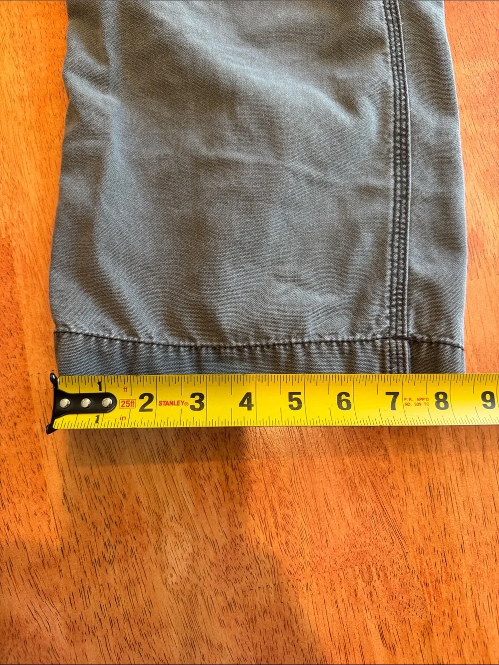 The North Face gray straight styling