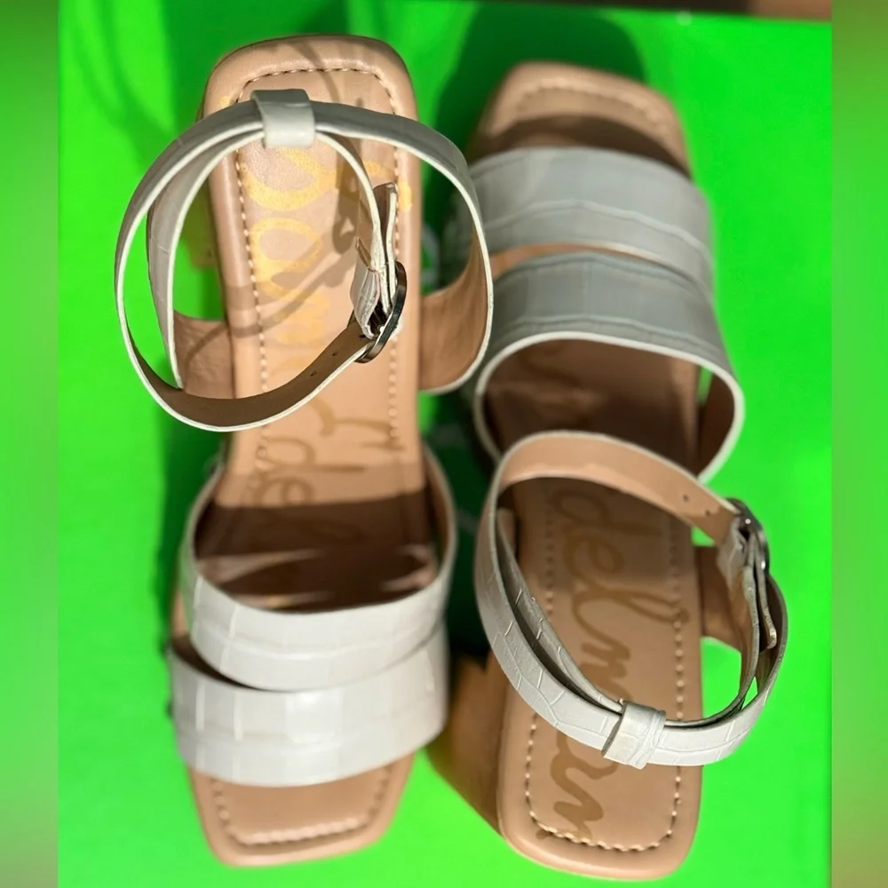 Sam Edelman croc embossed