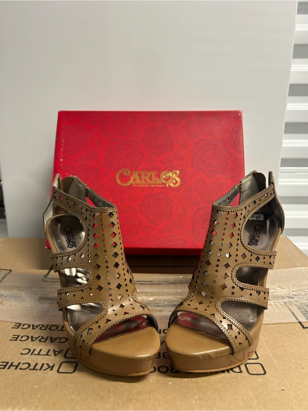 Carlos Santana brown platform