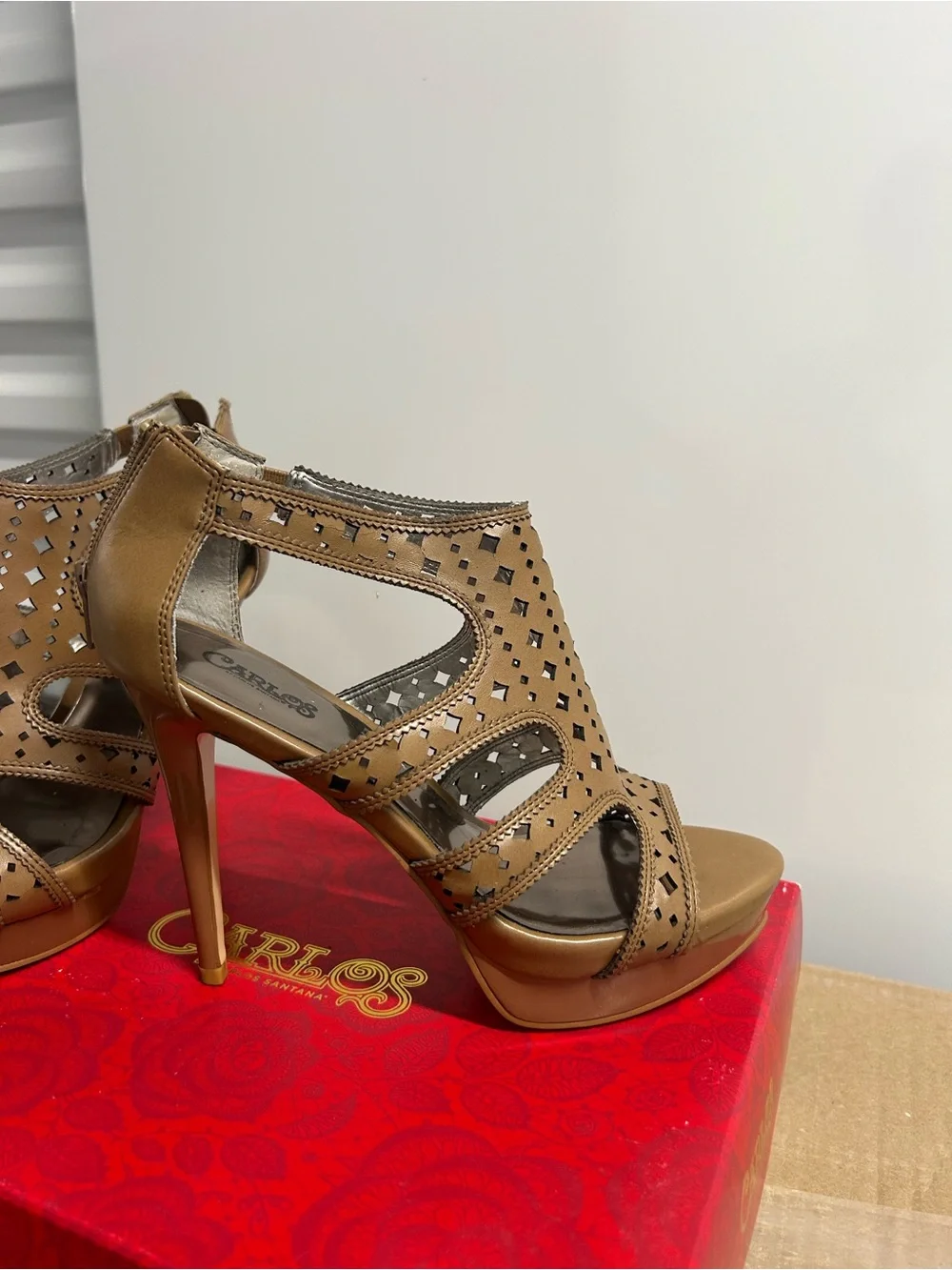 Carlos Santana brown platform