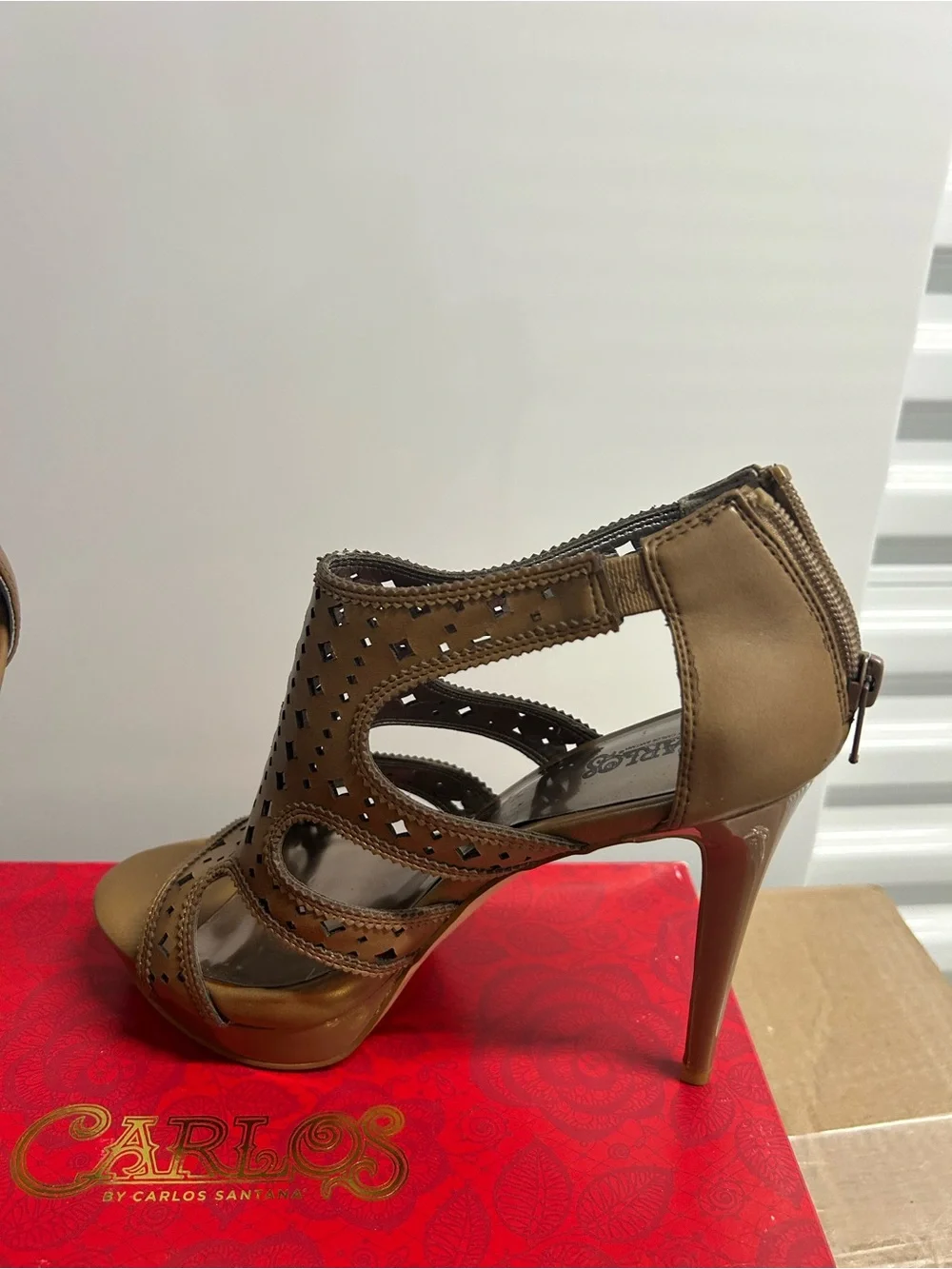 Carlos Santana brown platform