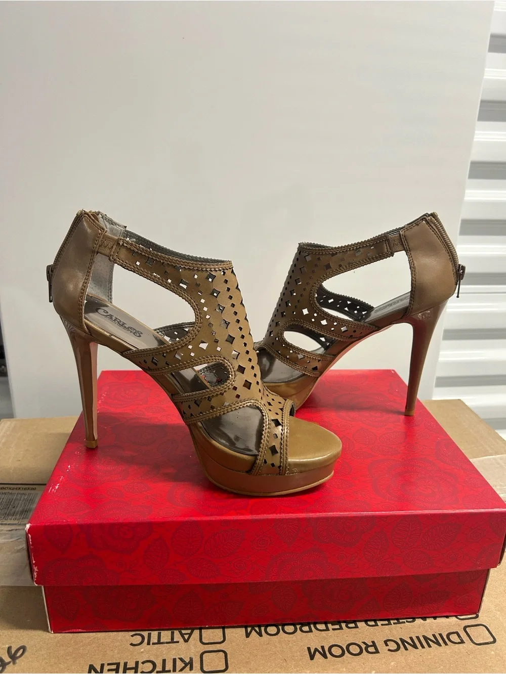 Carlos Santana brown platform