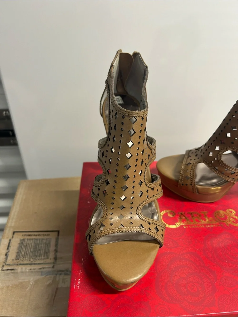 Carlos Santana brown platform