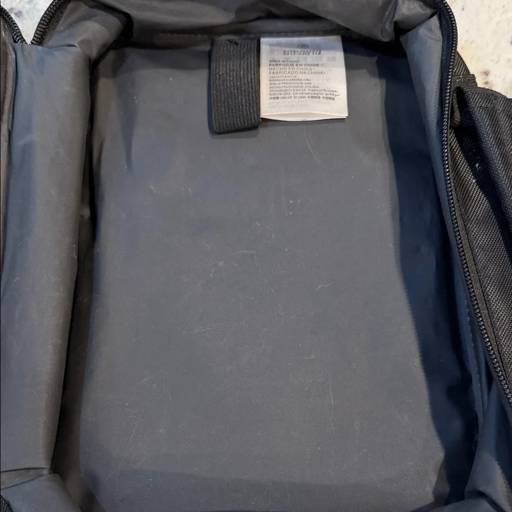 Nike Men's Black Lunch Bag with Red Accents