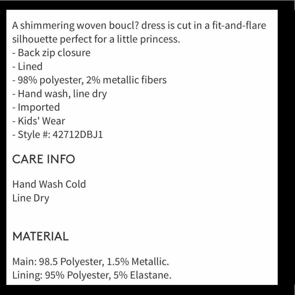 Bardot Junior shimmering dress 👗