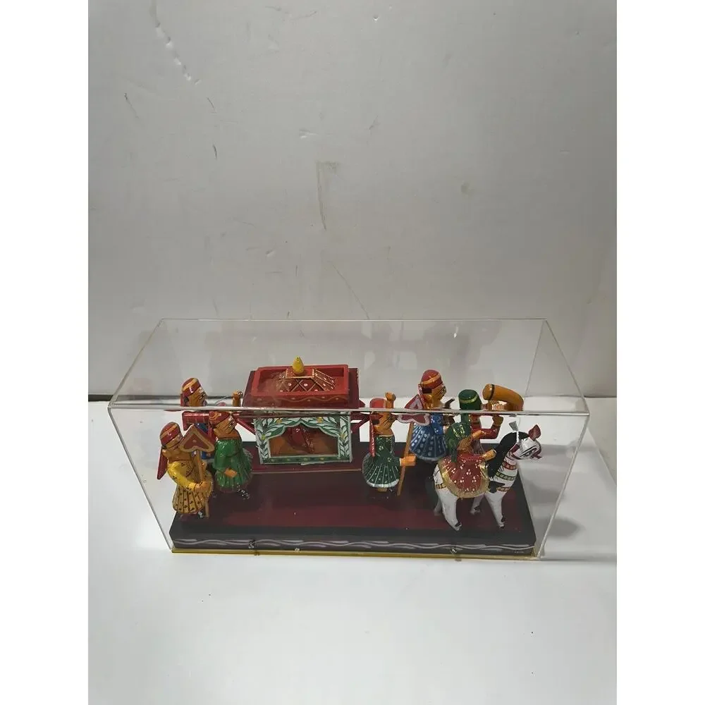 Andhra Hand Crafts Kondapalli wooden marriage