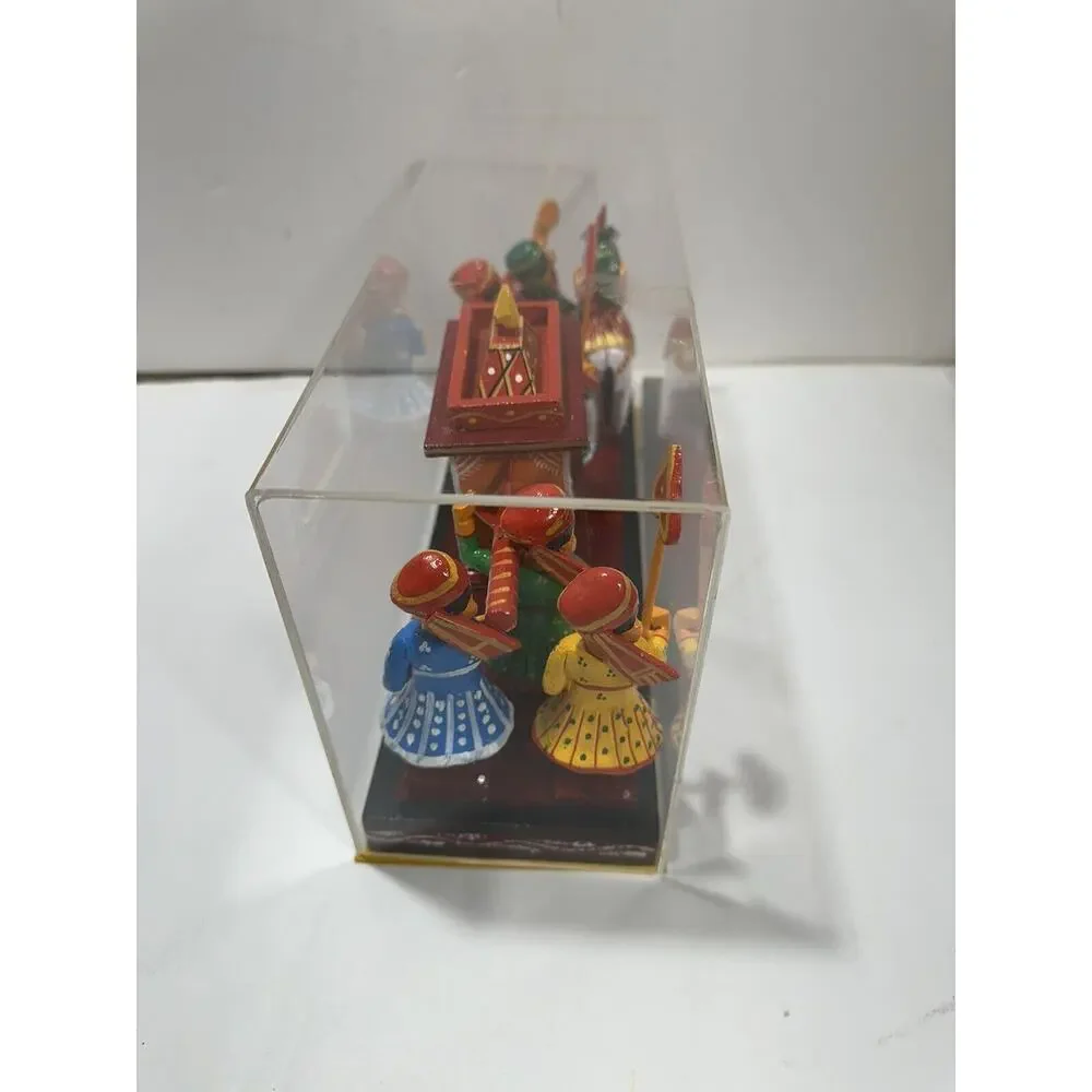 Andhra Hand Crafts Kondapalli wooden marriage