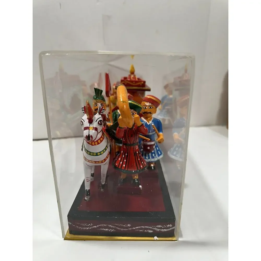 Andhra Hand Crafts Kondapalli wooden marriage
