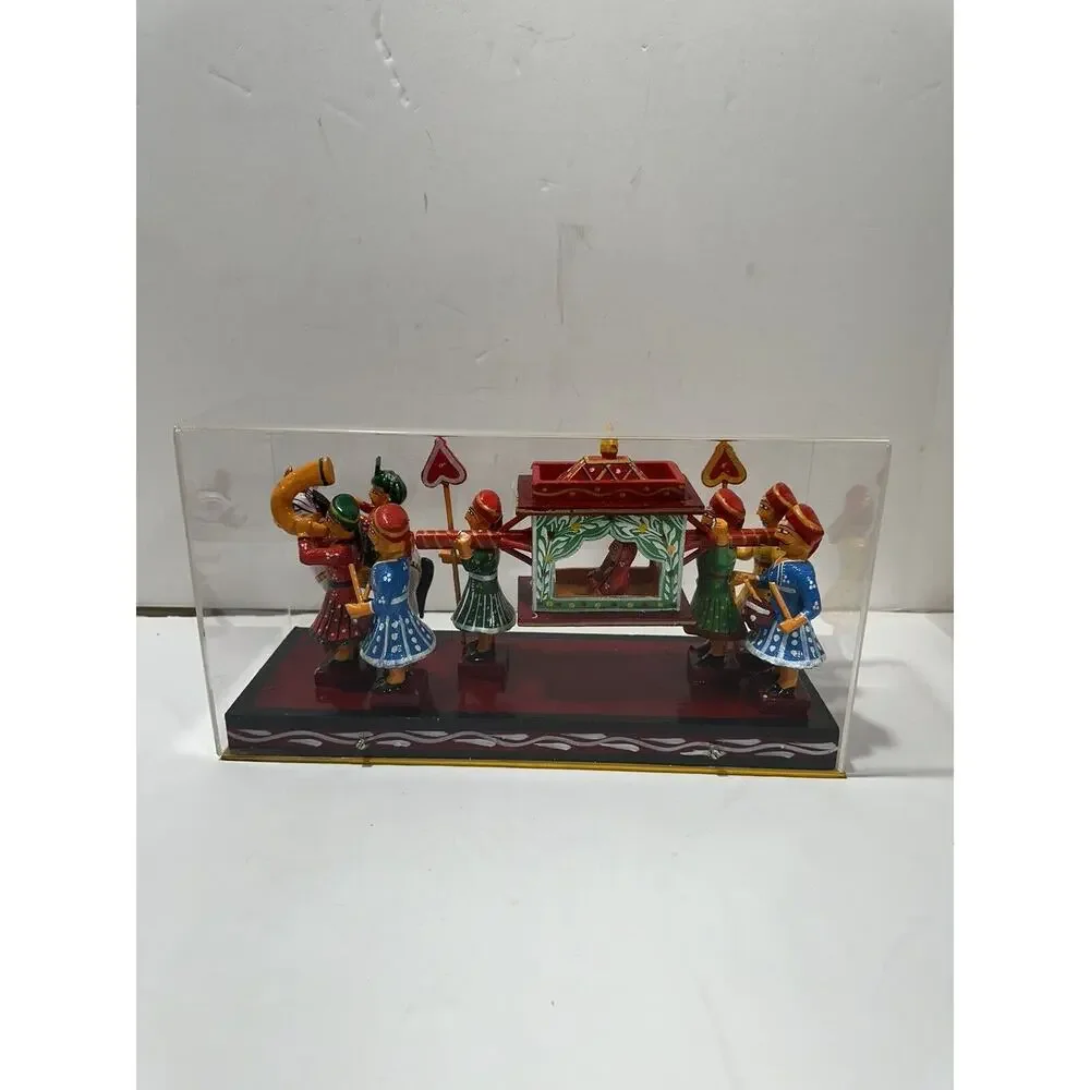 Andhra Hand Crafts Kondapalli wooden marriage