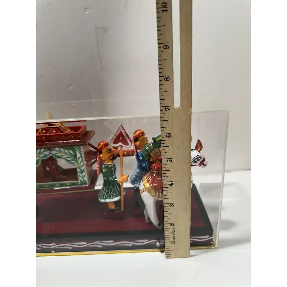Andhra Hand Crafts Kondapalli wooden marriage