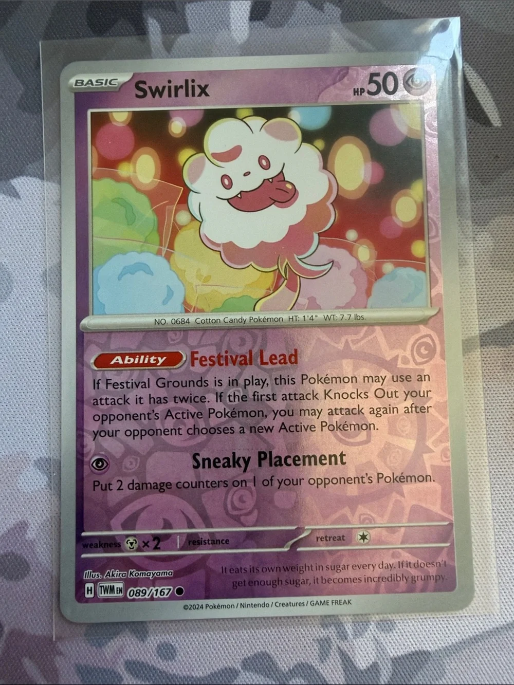 Swirlix Reverse Holo Pokémon Card Mini Lot | 2 Cards ✨5/$25✨