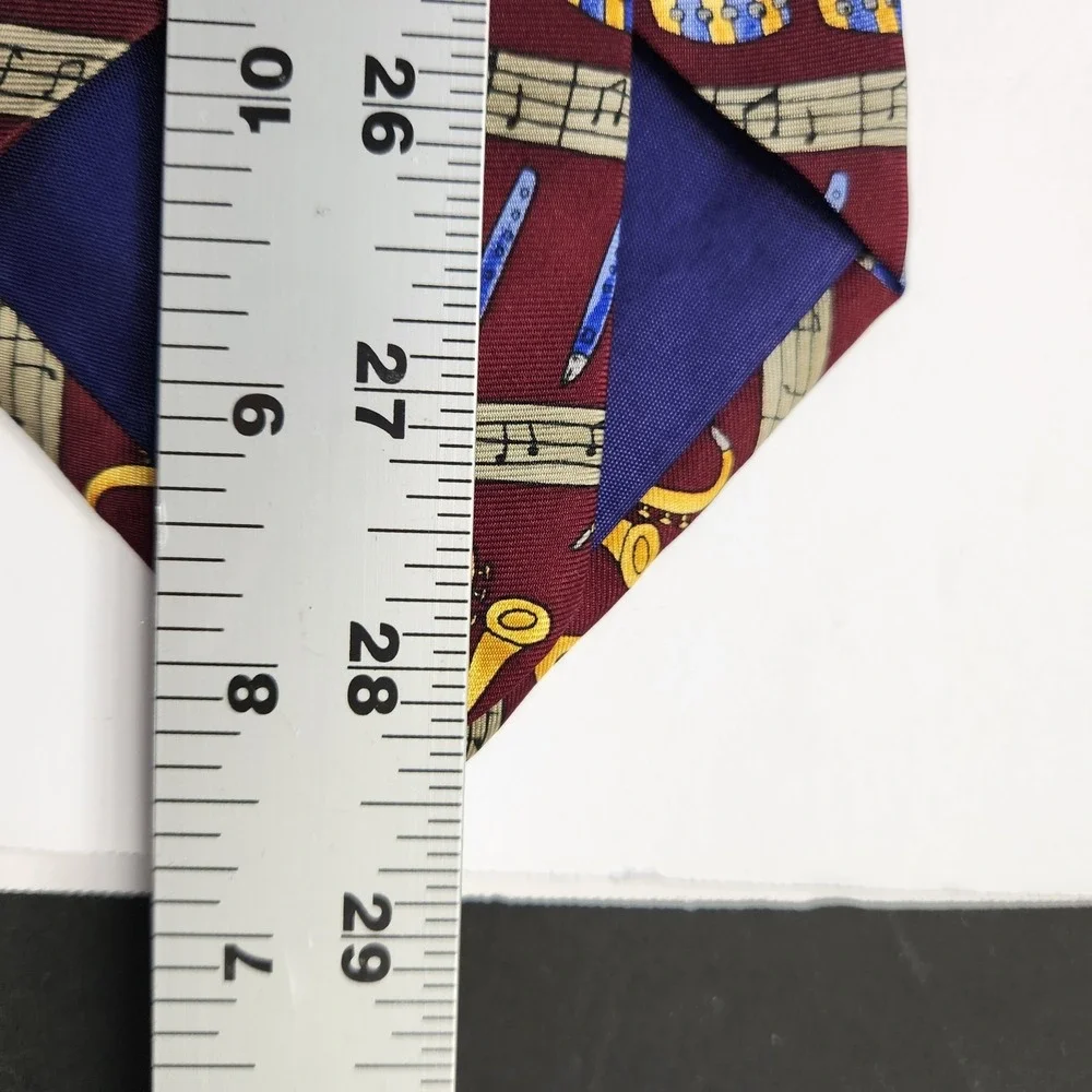 Save the Children Instrument Neck Tie Nathan Musical Madness Music‎ Teacher Gift