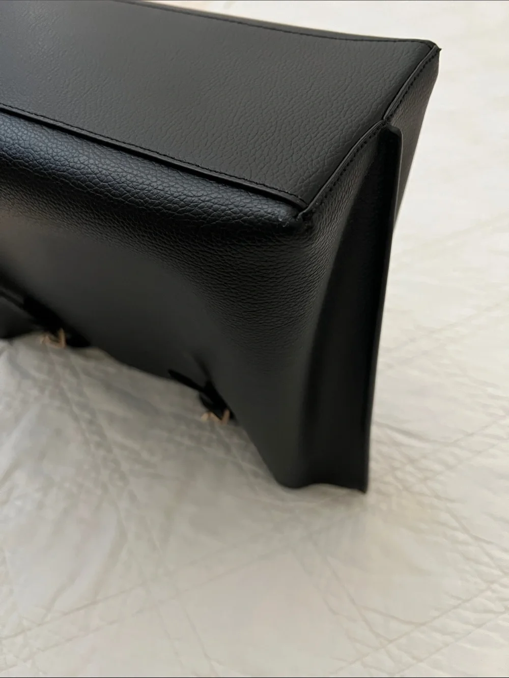 Coach structured pebbled