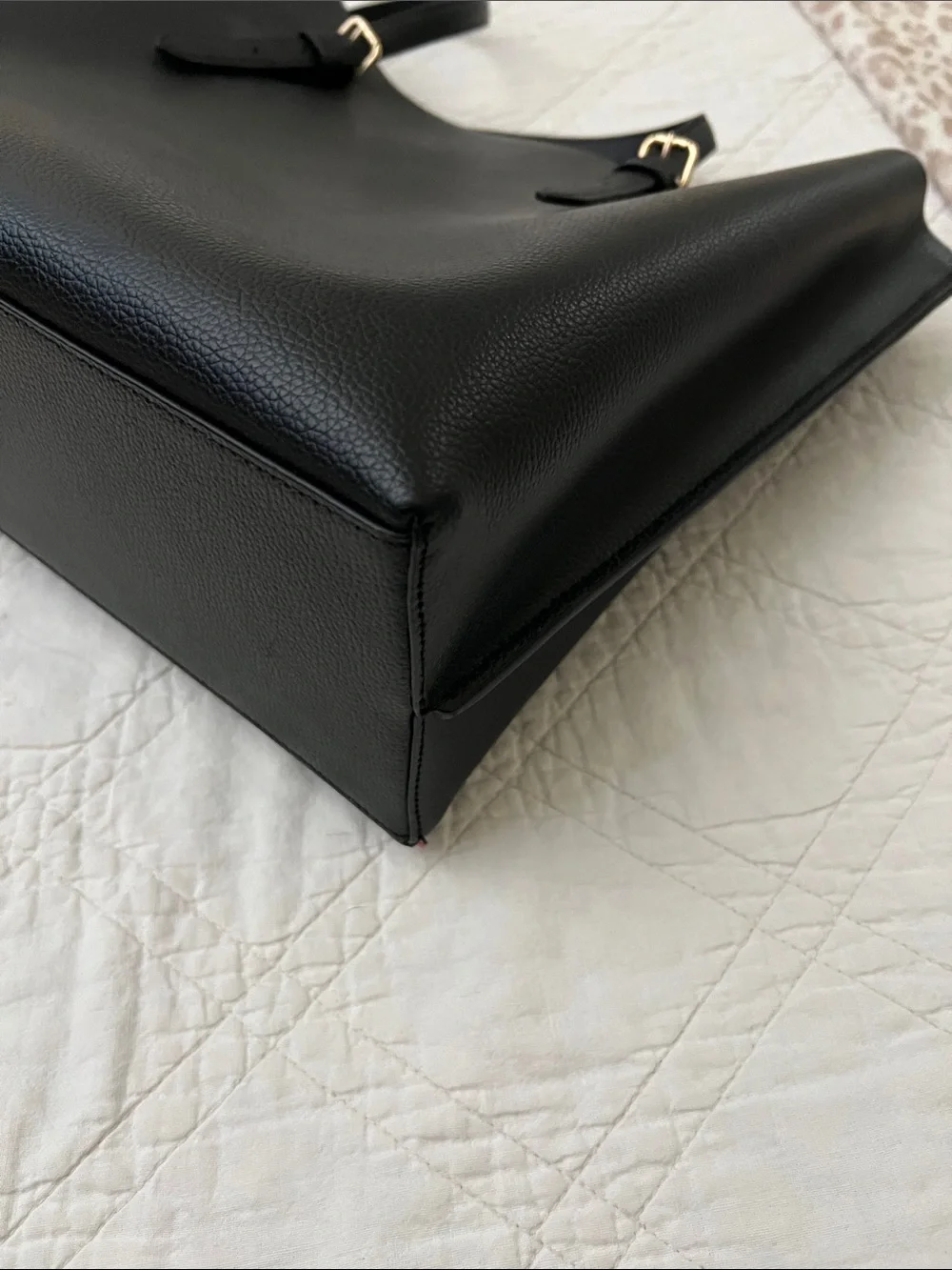 Coach structured pebbled