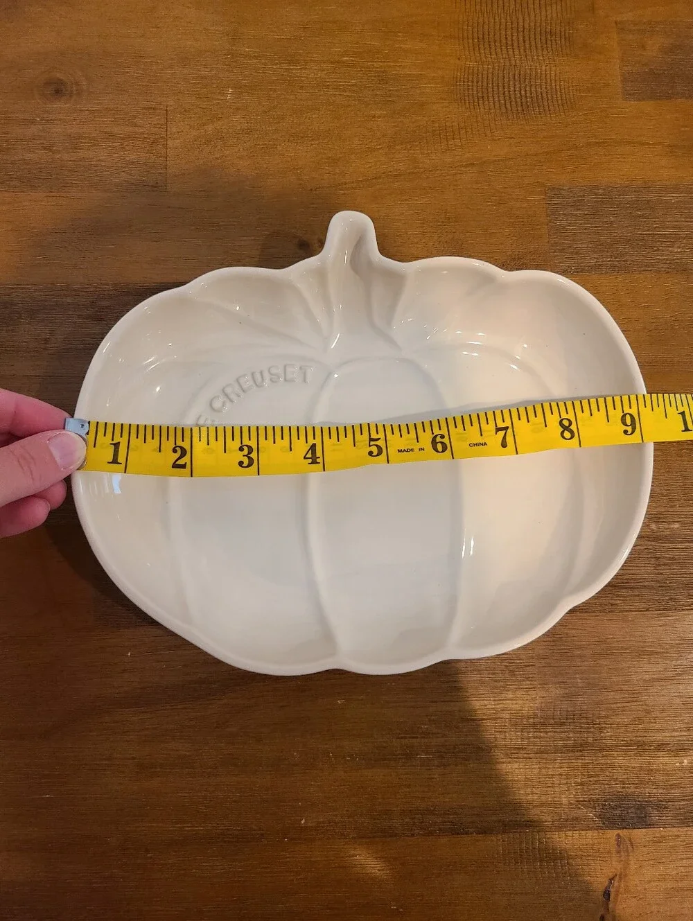 Le Creuset ivory meringue