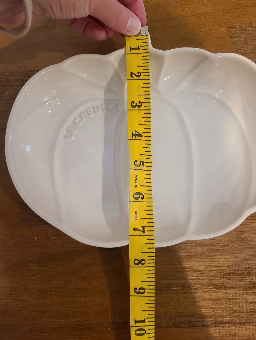 Le Creuset ivory meringue