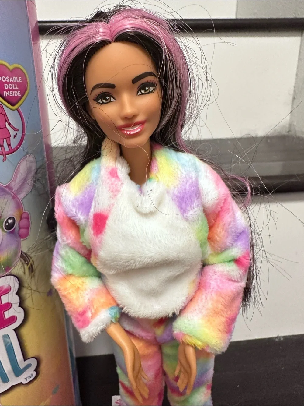 Barbie set playful comes