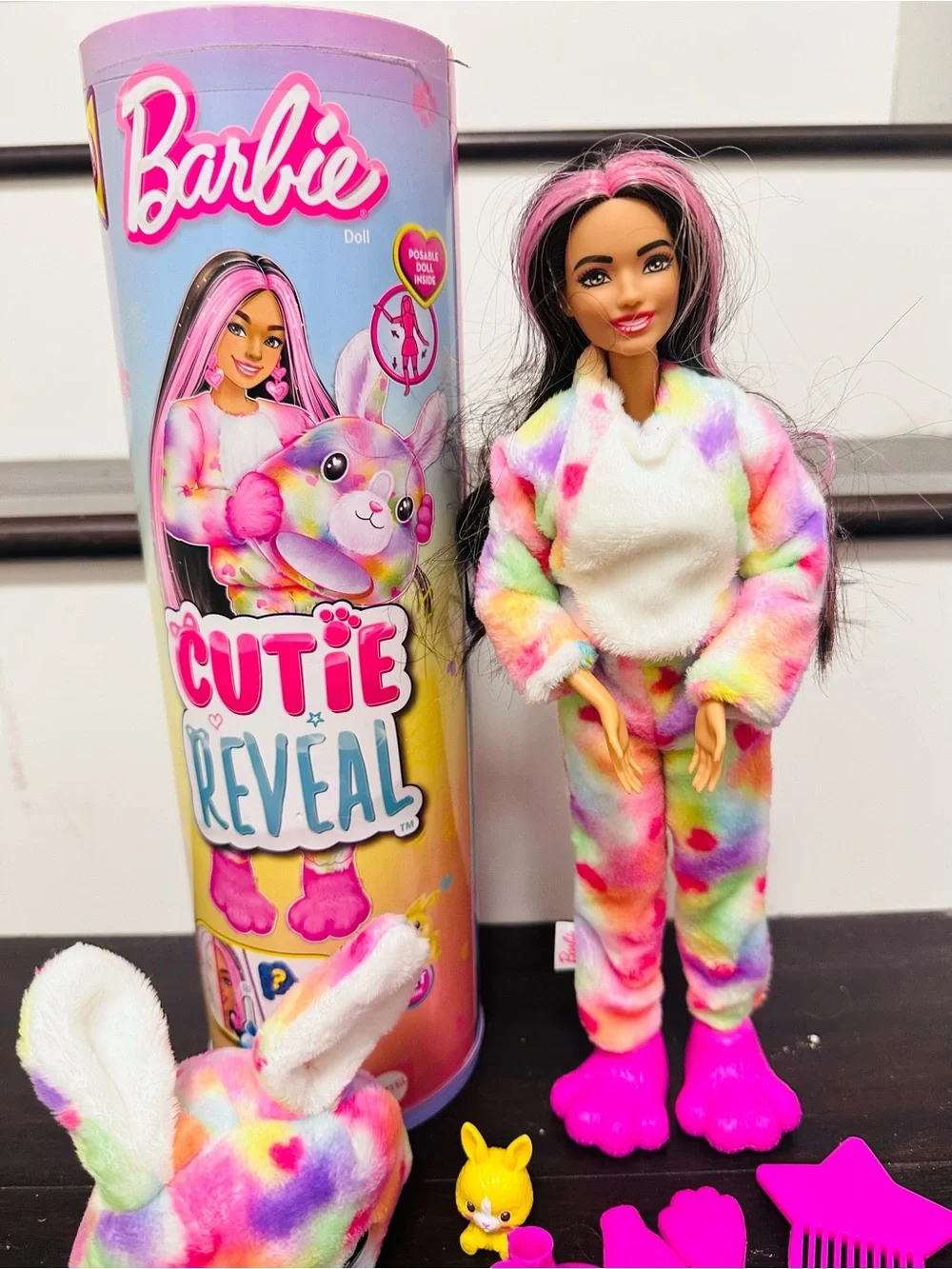 Barbie vibrant dye