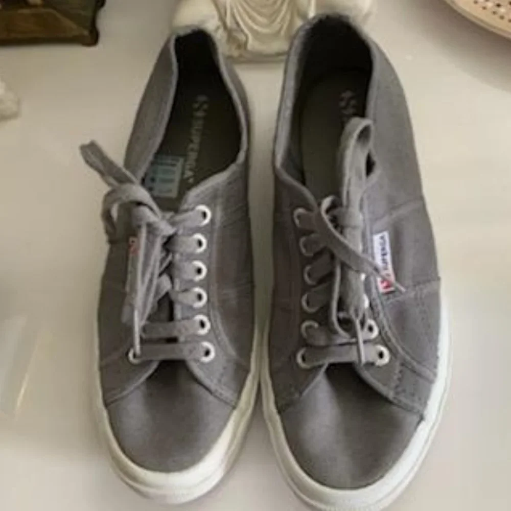 Superga Grey Sneakers