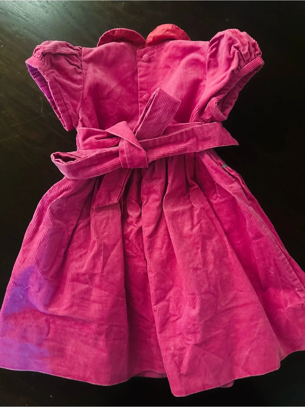 Girls' Pink Corduroy Smocked Dress 18months