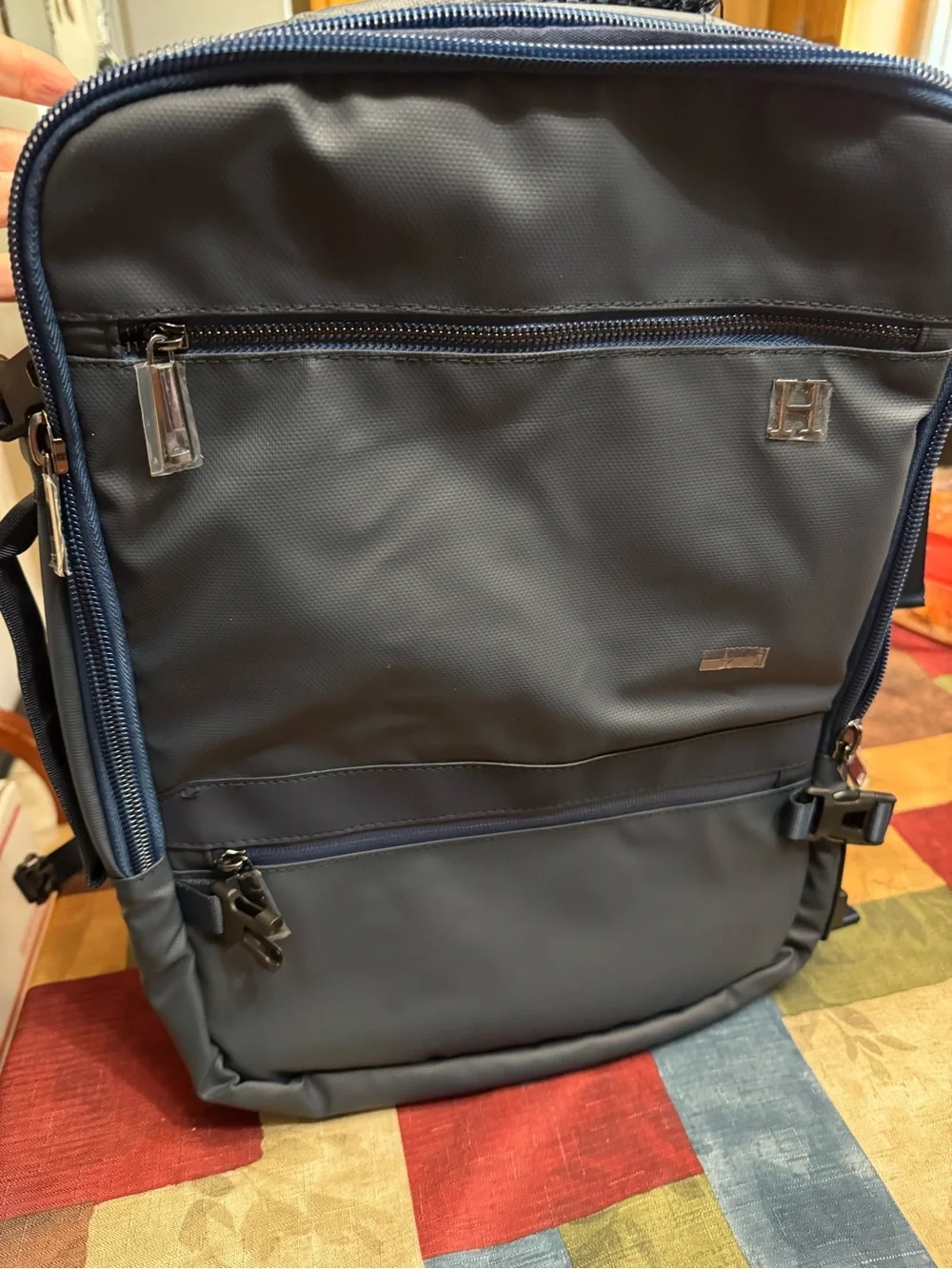 Hotel Collection straps organized
