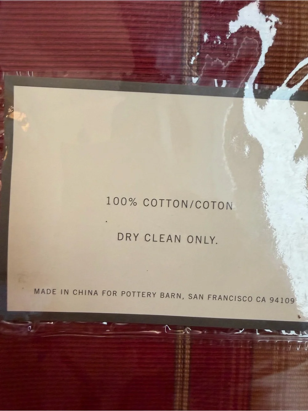 Pottery Barn 160 ships listing