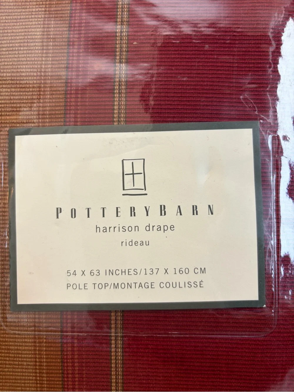 Pottery Barn pole stripe
