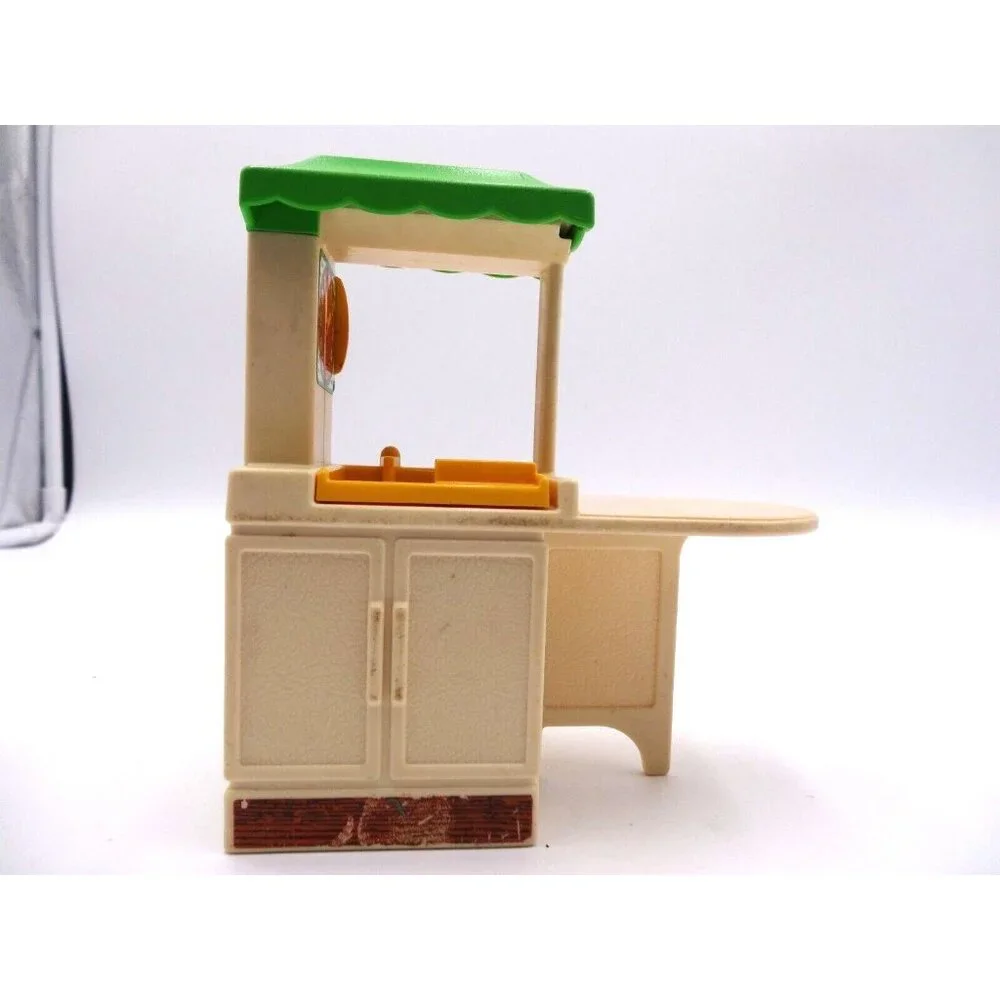 Little Tikes dollhouse‎ size Fiesta Party Kitchen Green Roof for Doll house with