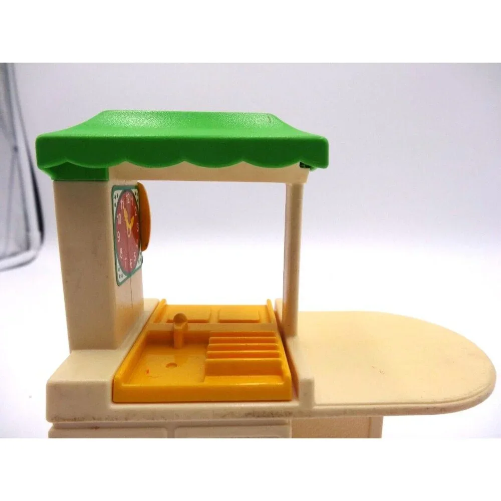 Little Tikes dollhouse‎ size Fiesta Party Kitchen Green Roof for Doll house with