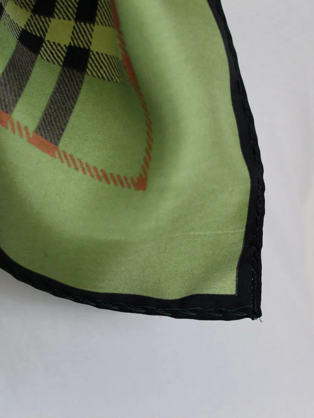Source Unknown green tartan