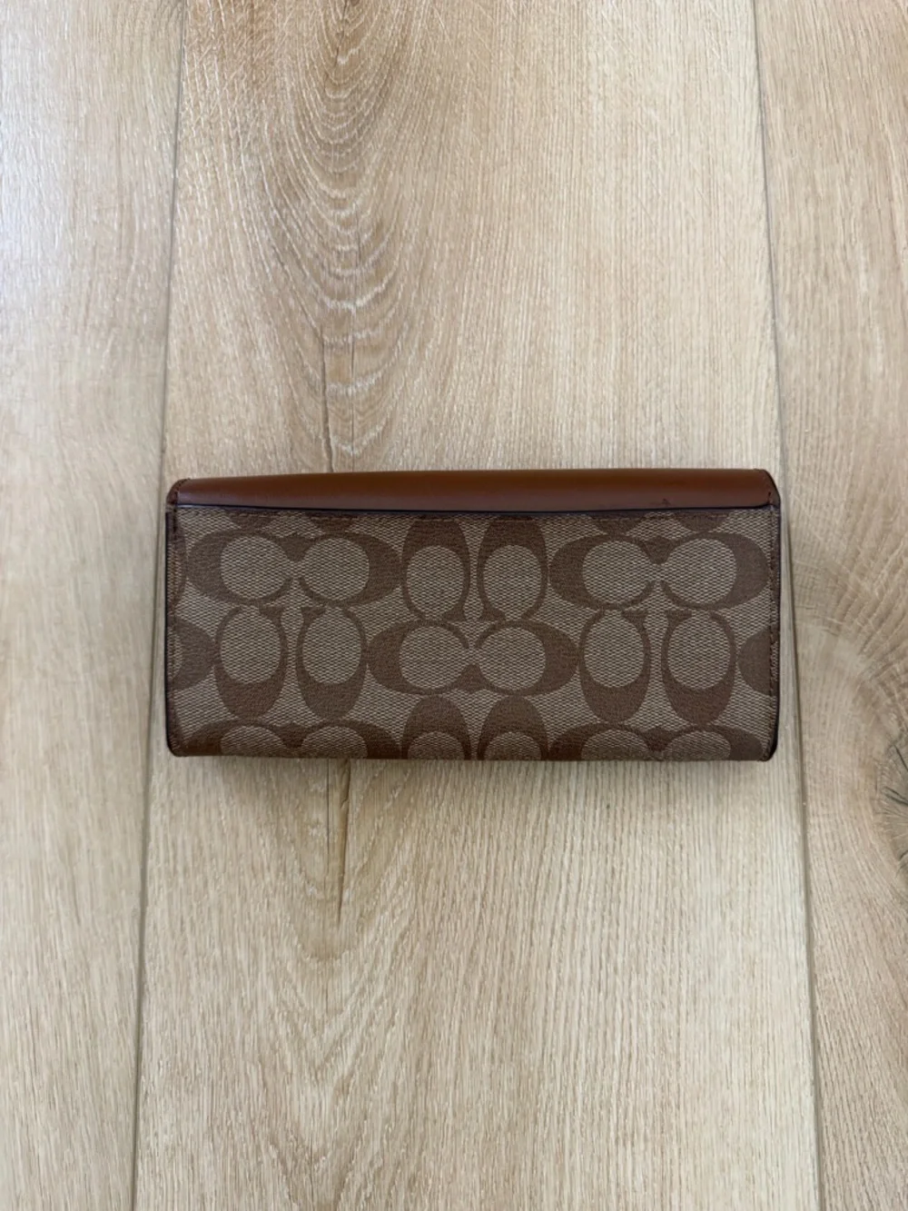 Coach wallet used