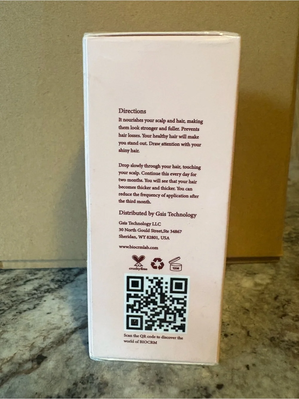 BIOCRM m Hair Serum – Nourishing Treatment new in sealed package