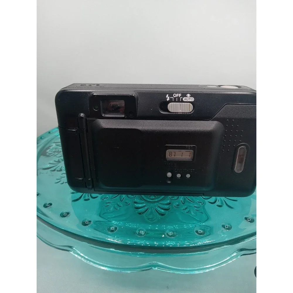 Canon Sure Shot TELEMAX Date Point & Shoot 35mm Film Camera 38/70mm Lens TESTED