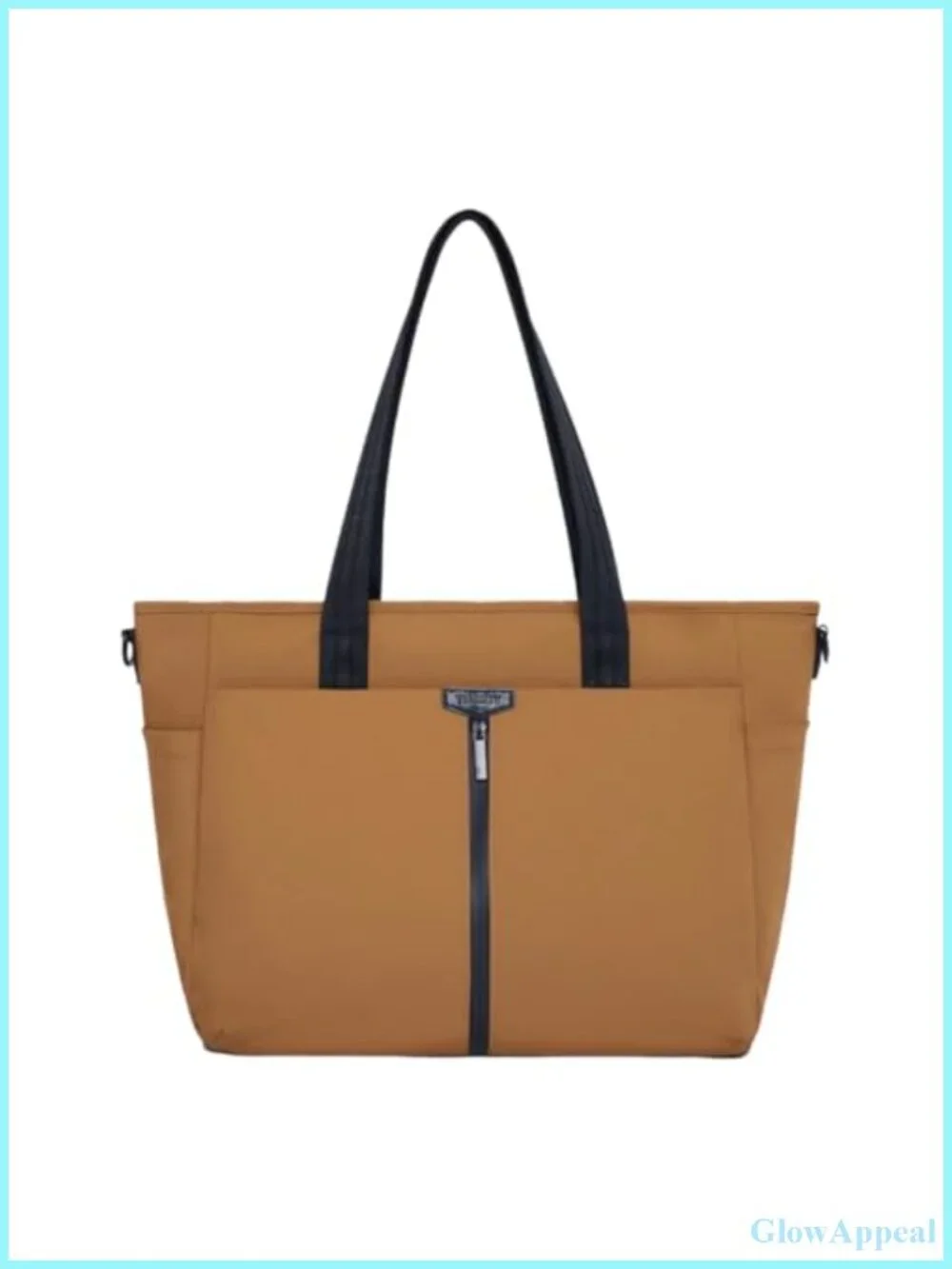 Water Resistant Laptop Tote Bag with Padded Compartment for Work Travel