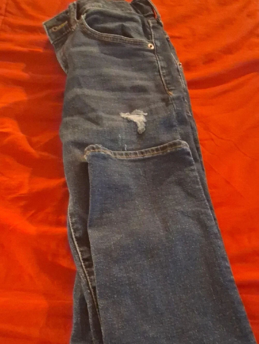 Old Navy Boys Blue Distressed Jeans