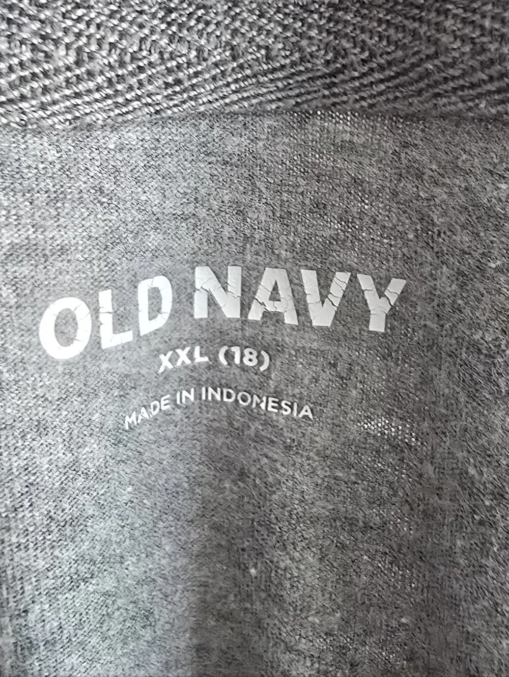 Old Navy Gray Short Sleeve Polo Size: XXL (18)