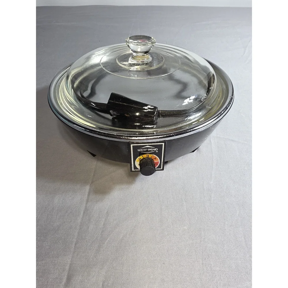 West Bend 5225 Electric Skillet Buffet Server 8