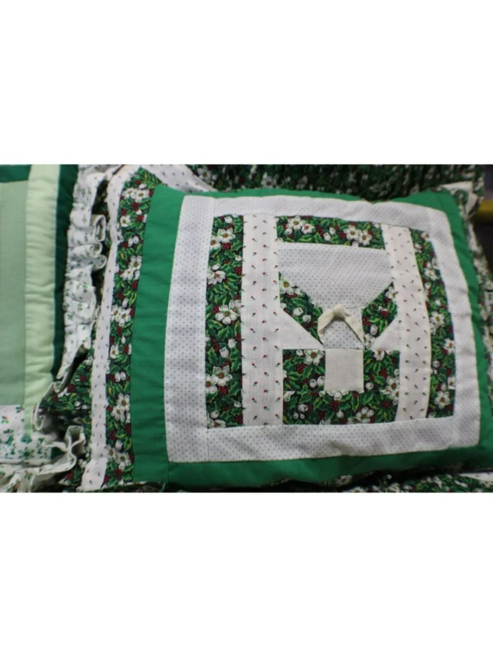 Handmade quilted patchwork
