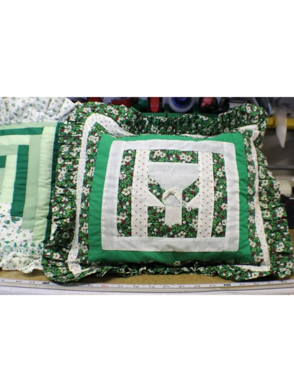 Handmade quilted patchwork