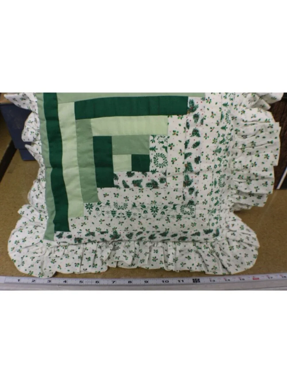 Handmade quilted patchwork