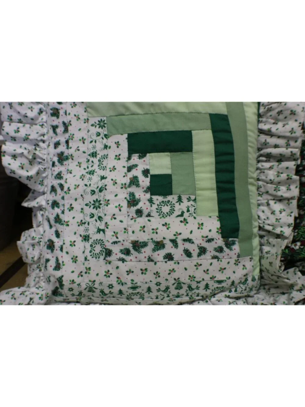 Handmade quilted patchwork