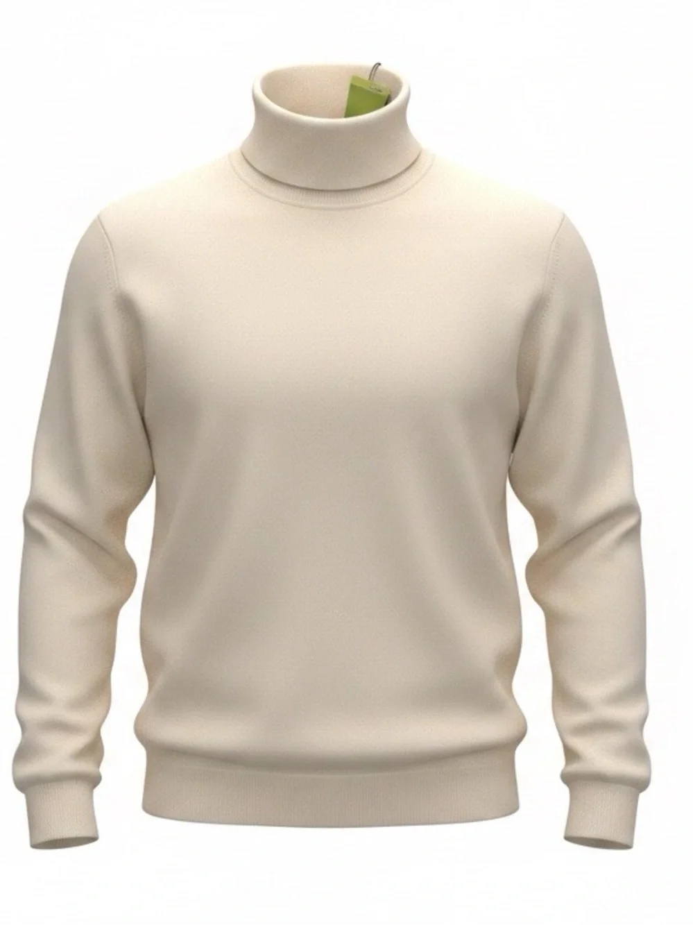 NWT $79 Murano Liquid Luxury Turtleneck Sweater Men’s XL Ivory Cream