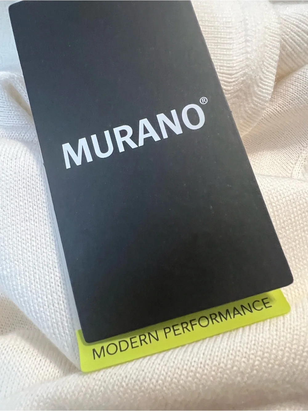 NWT $79 Murano Liquid Luxury Turtleneck Sweater Men’s XL Ivory Cream