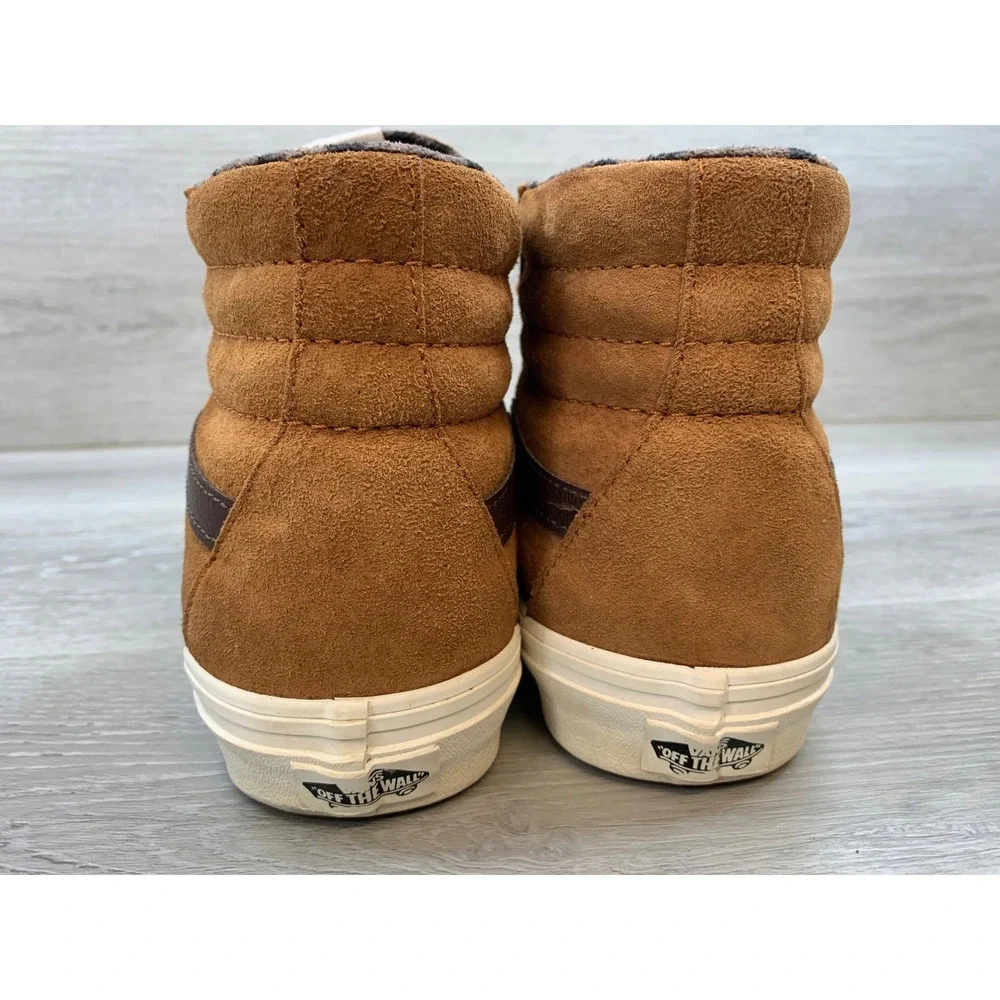 Vans Sk8-Hi MTE Men's Sneakers Brown Suede Water Repellent High Top 8 Shoes