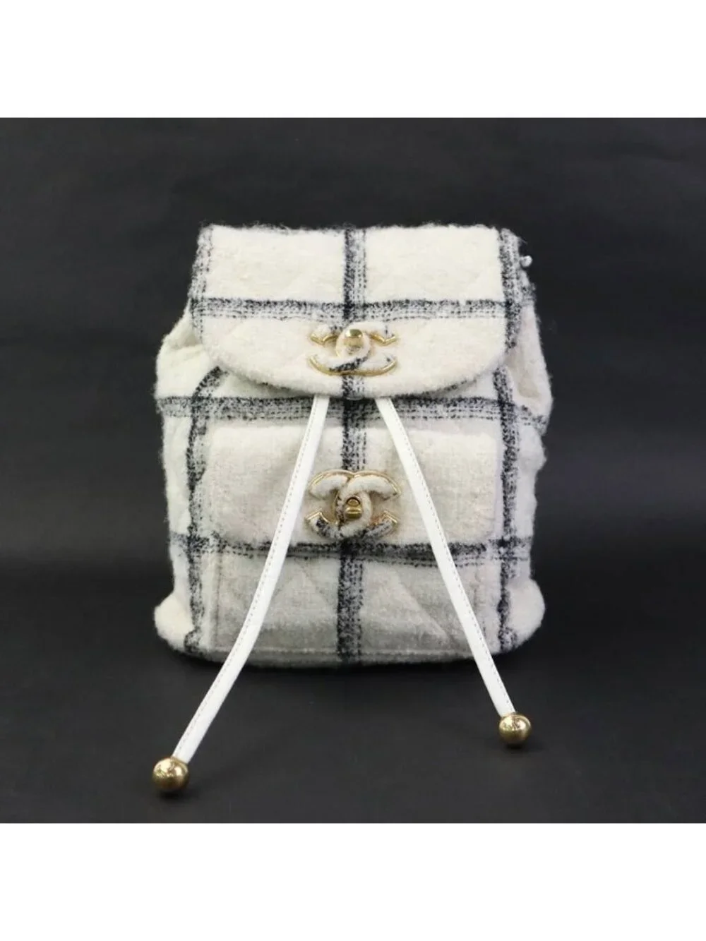 Chanel Backpack White