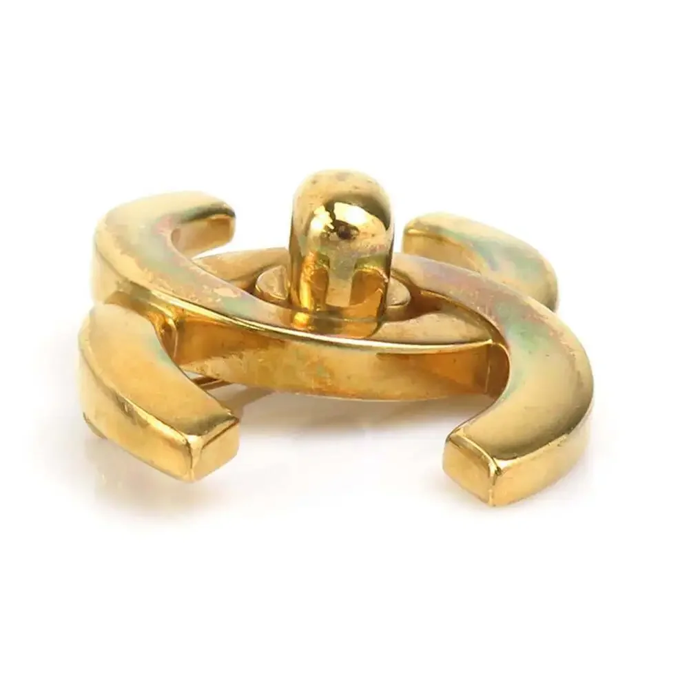 CHANEL gold logo