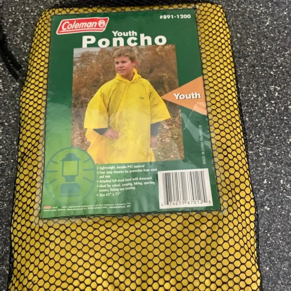 Coleman youth  poncho