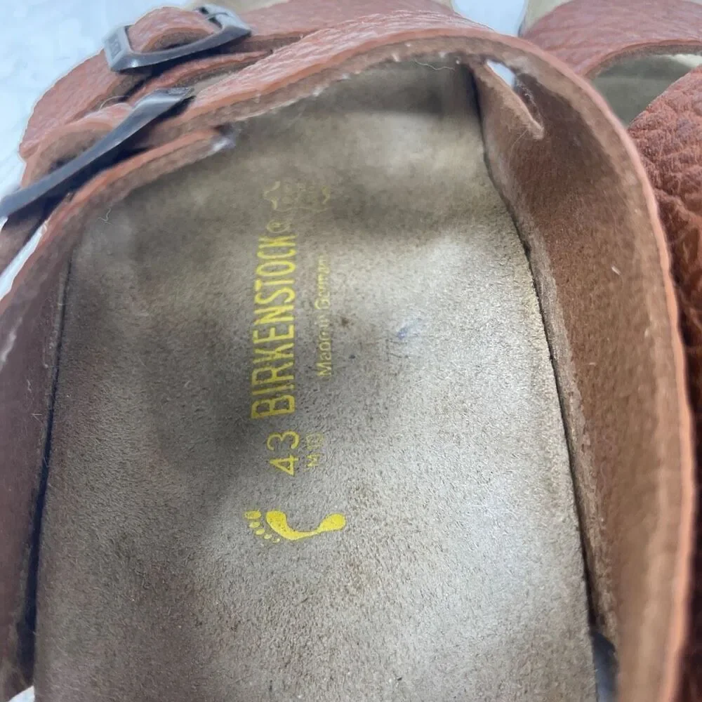 Birkenstock Brown Milano Slingback Sandals Size 43