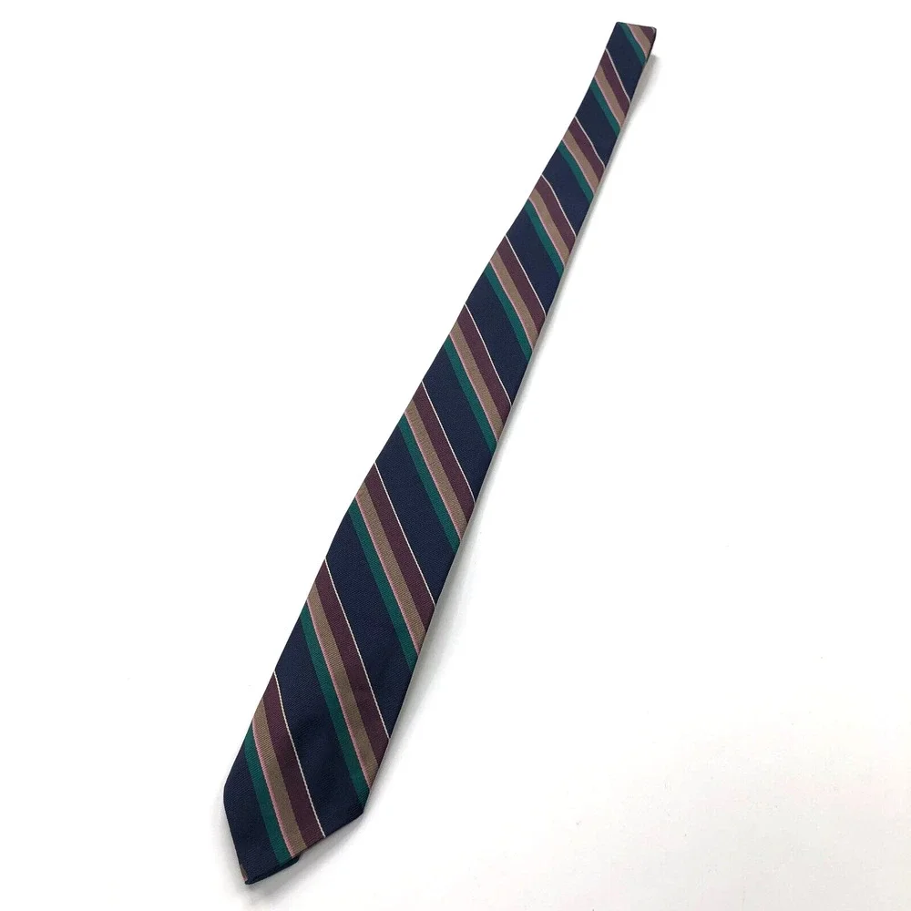 Robert Talbott Best of Class 100% Silk Neck Tie Men’s Striped Vintage VTG 55