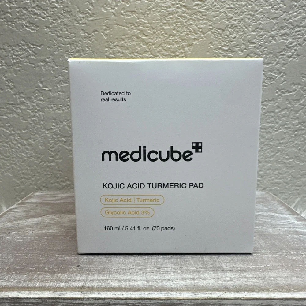 $14 🌙 medicube Kojic Acid Turmeric Clarifying Pads - 70 Pads SEALED EXP 2028